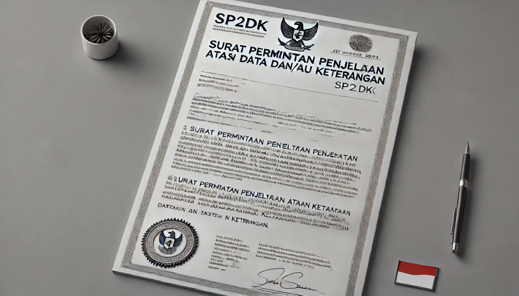 SP2DK Pajak bersama SNK Consultant